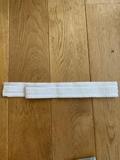 Vintage Pram Hood Lace White Greek Key Design Marmet Silver Cross Osnath