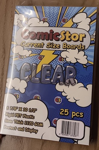Comicstor clear comic book - clear,