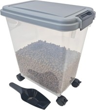 Clear Pet Food Container and