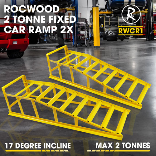 Car ramp rocwood two tonne - ramp,