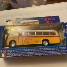 Malta Classic Bus Diecast
