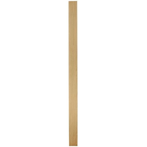 Oak plain newel - (square),
