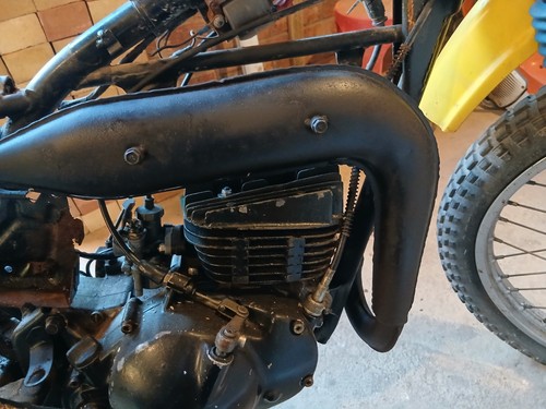 Suzuki ts50er exhaust - ts50er, 1980