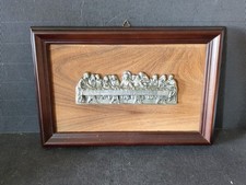 VINTAGE ITALIAN FRAMED PEWTER