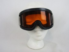 Vintage Carrera Power Hyper Red Ski/Snowboard Goggles-Black/Amber Lens-GUC