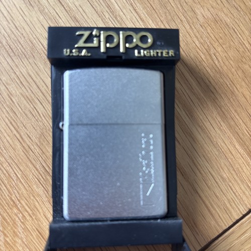 Genuine zippo marlboro satin - genuine,