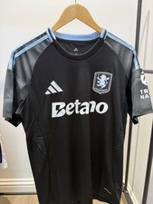 Aston Villa Black Shirt Size