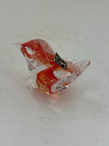 Langham glass bird figurine - glass,