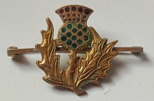 Vintage Scottish Thistle Pin