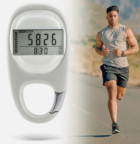 Pedometer walking - pedometer, 3d