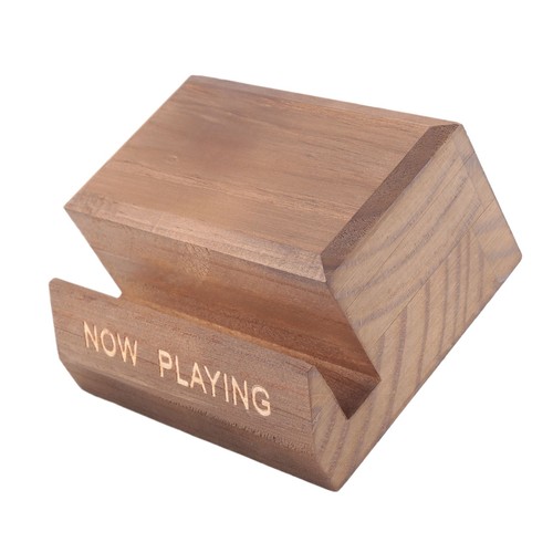 Wooden vinyl display - wooden, stand