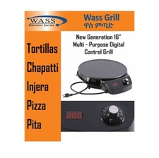 Wass  Mitad /Mogogo–New Generation 16'' Multi-Purpose Digital Control Grill
