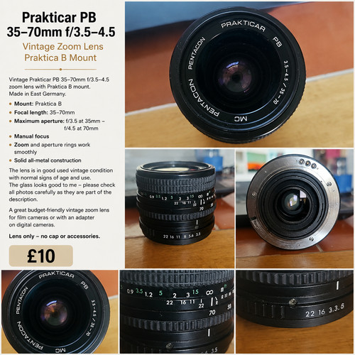 Vintage zoom lens practicar - vintage,