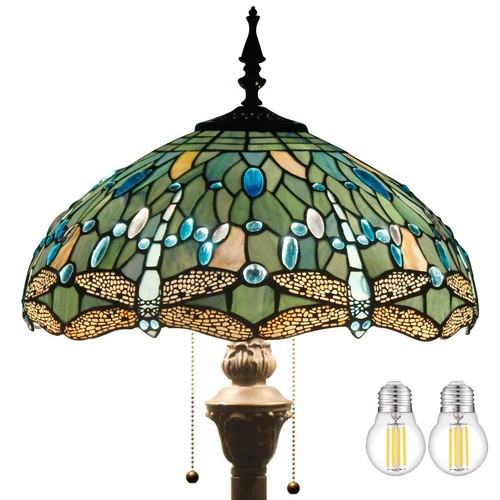 Tiffany floor lamp pink - tiffany,