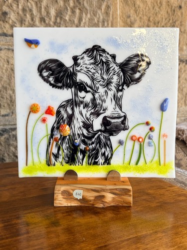 Handmade fused glass art - handmade,
