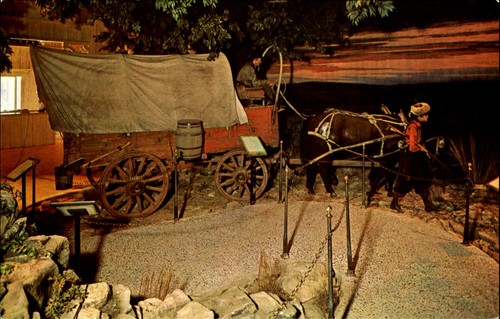 Old covered wagon - old,