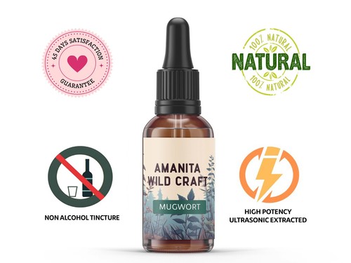 Organic mugwort tincture non - organic,