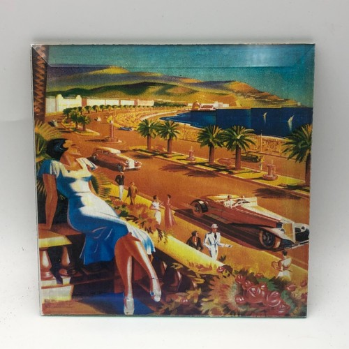 Coaster lady admiring - lady,