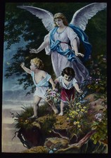 AN ANGEL PROTECTING CHILDREN