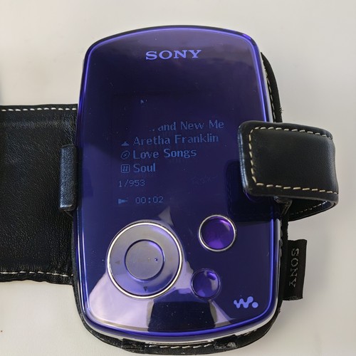 Sony walkman a3000 purple - sony,