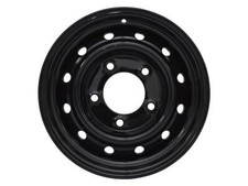 Wolf Style Steel Wheel 16" x 6.5J (Black)  - Land Rover Defender - VPLDW0095PVT