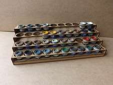 Paint Stand 40 Tins rack storage Humbrol Revell Enamel, wargame, airfix models