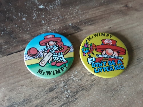 Vintage wimpy tin - 2, x