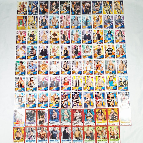 Topps slam attax wwe rivals - wwe,