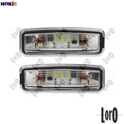 Licence plate light - plate,