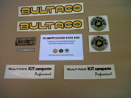 Bultaco sherpa kit campeon - bultaco,