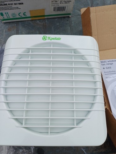 Xpelair gx6 window - gx6, or