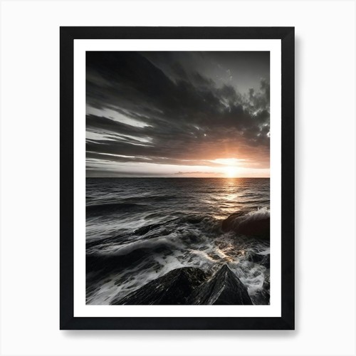 Sunset over the ocean 251 - sunset,