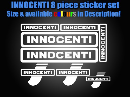 Innocenti piece decals - innocenti, 8