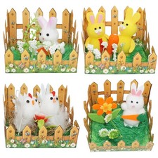 2Pcs Bunny & Chick Easter
