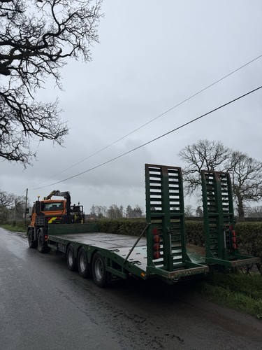 Low loader trailer - low,
