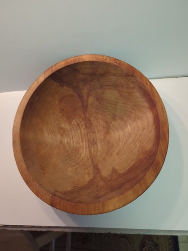 Vintage wood bowl - wood,