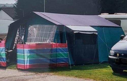 Large canvas frame tent - large,