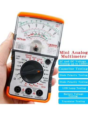 Mini analog multimeter - mini,