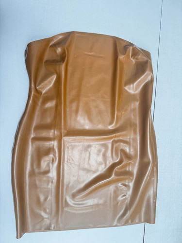Latex womens mini dress - womens,