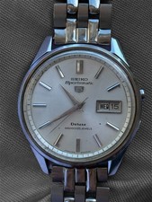 SEIKO Sportsmatic 5 Deluxe Diashock 25 Jewels 7619-7020 Used Watch 