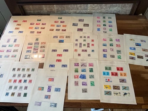 Mauritius montserrat stamps - mauritius,