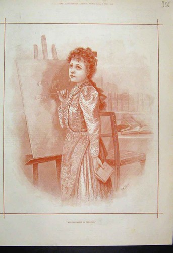 Original old antique print - antique,