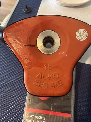 Alko caravan wheel - alko, lock