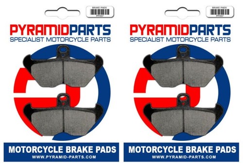 Front brake pads for - front, pairs)