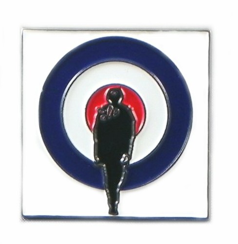 Mod quadrophenia metal enamel - mod,