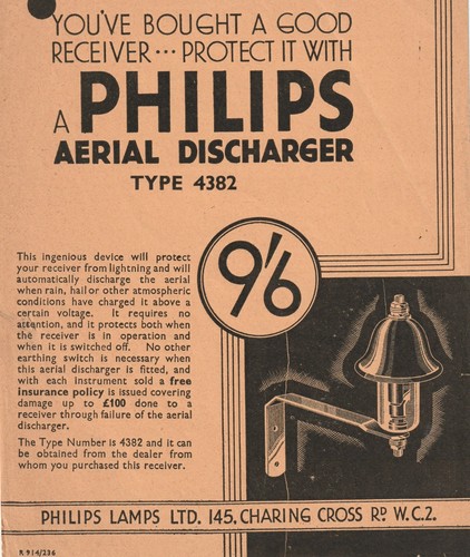 1930s wireless radio philips - 1930s, radio.