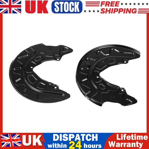 Front brake disc dust - front,