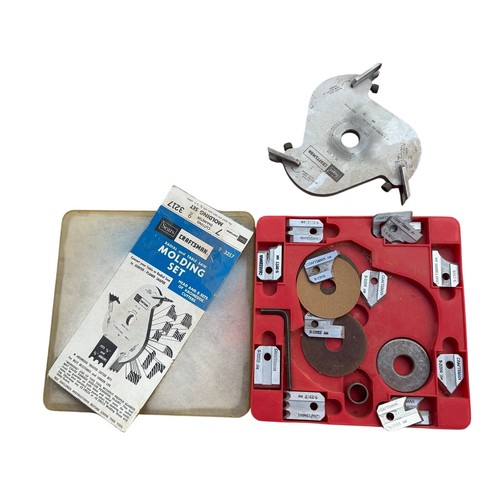 Craftsman molding cutter set - craftsman,