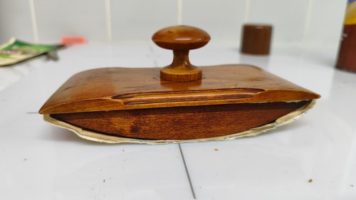 Antique wooden rocker - wooden,