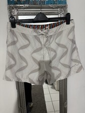Quicksilver Swimming Shorts Patterned Men's Size XL Excellent Condition